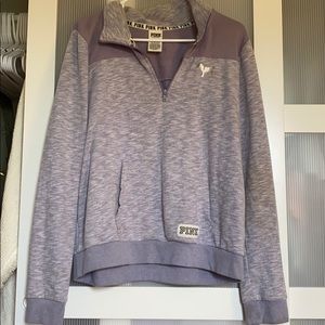 Victoria’s Secret pink quarter zip